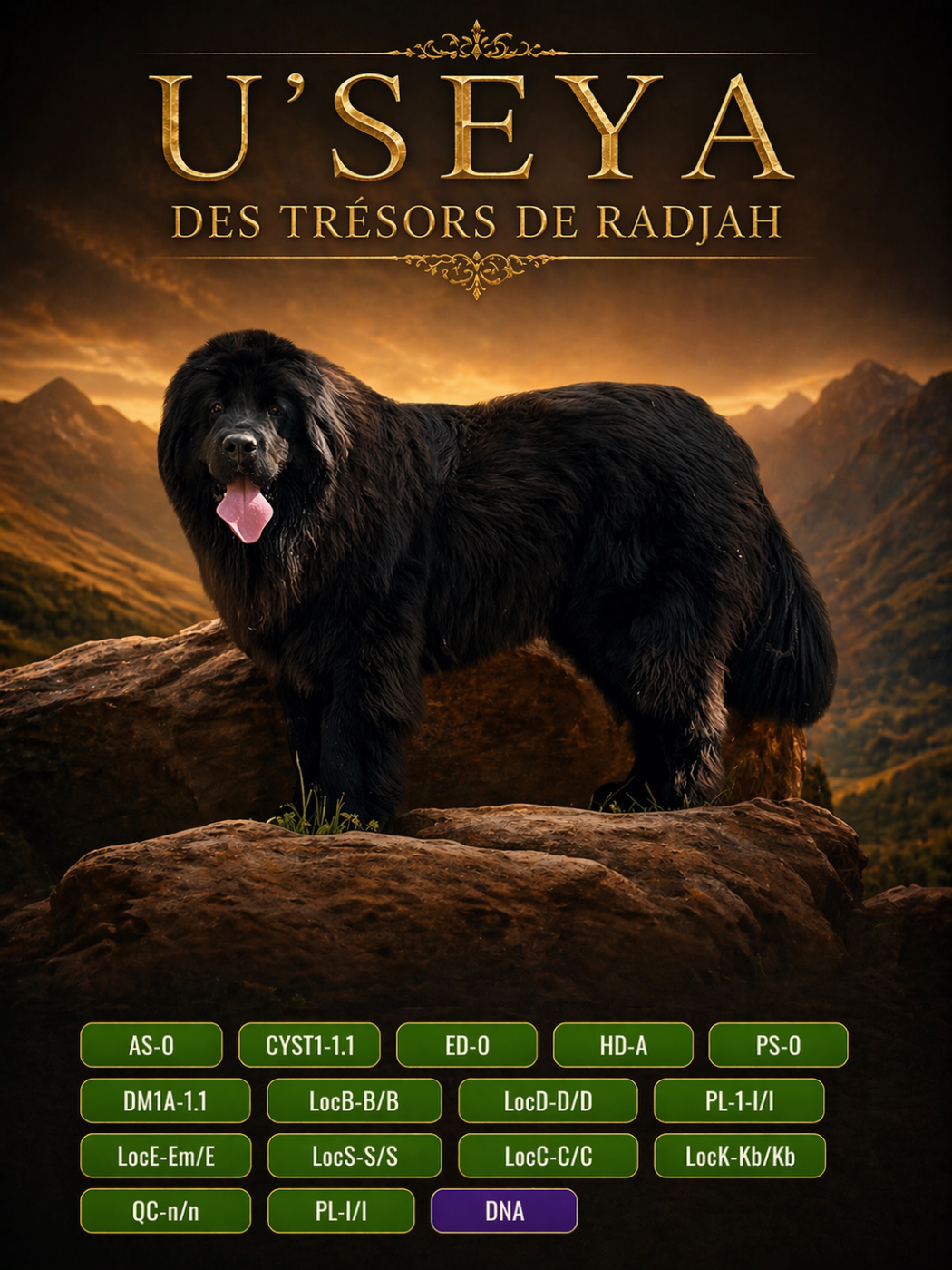 Useya des Trésors de Radjah